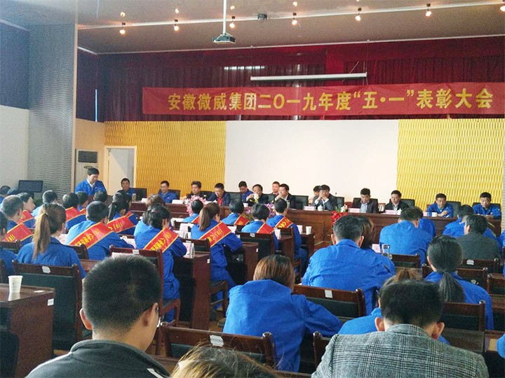 微威集團五一表彰大會